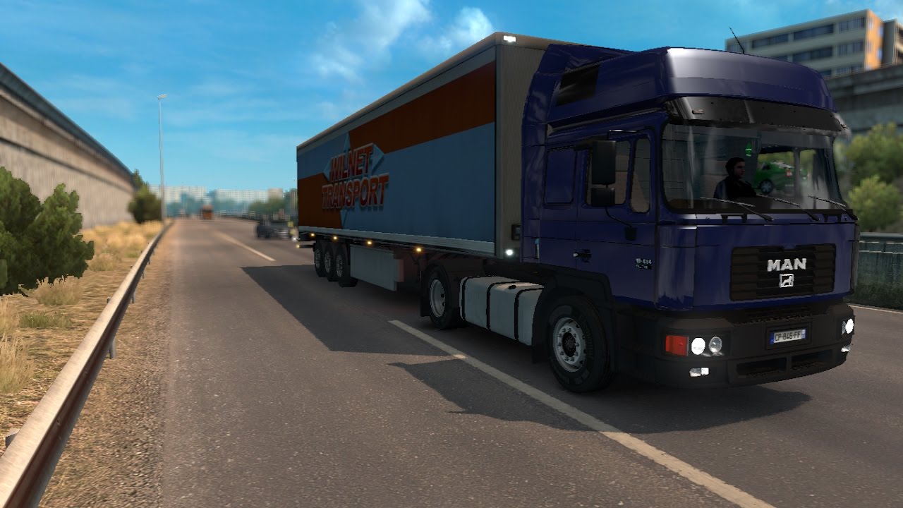manchester united Euro Truck Simulator 2 | Mods | MAN F2000 [1.26]