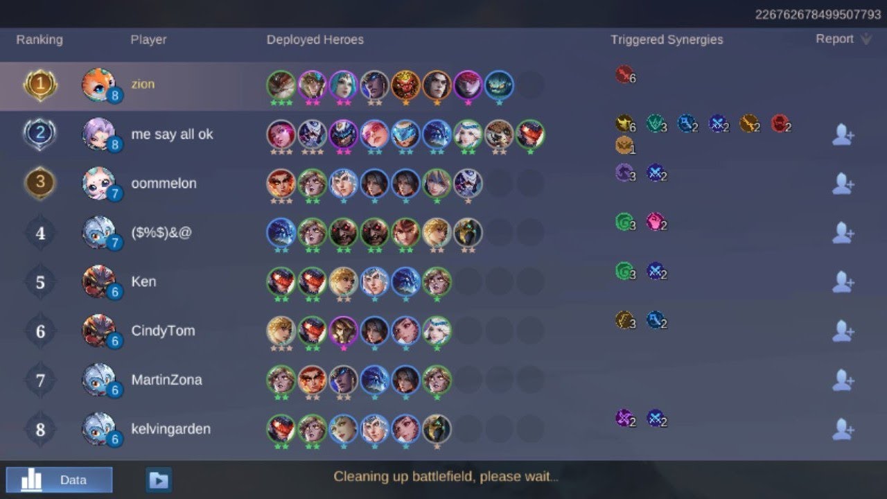 MLBB magic chess Eva lv3 + only 1 synergy playing  