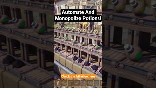Automate And Monopolize The Potion Market in Alchemy Factory #factorygames