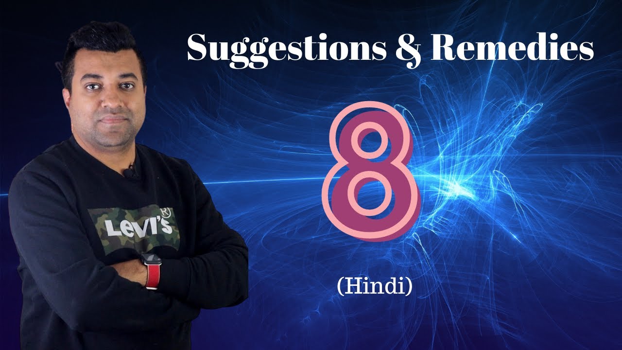 Suggestions & Remedies | Number 8 |  Rituals | Strengthen your Saturn | Hindi