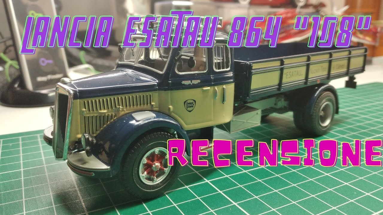 Camion D'Epoca Altaya &ndash; Lancia Esatau B 503 Cisterna Carburante AGIP &ndash; Scala 1:43 &ndash; Edizione Limitata