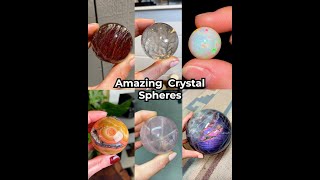 Amazing Crystal Spheres 🔮✨