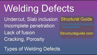 Welding Defects | Types of Welding Defects | Structural Guide