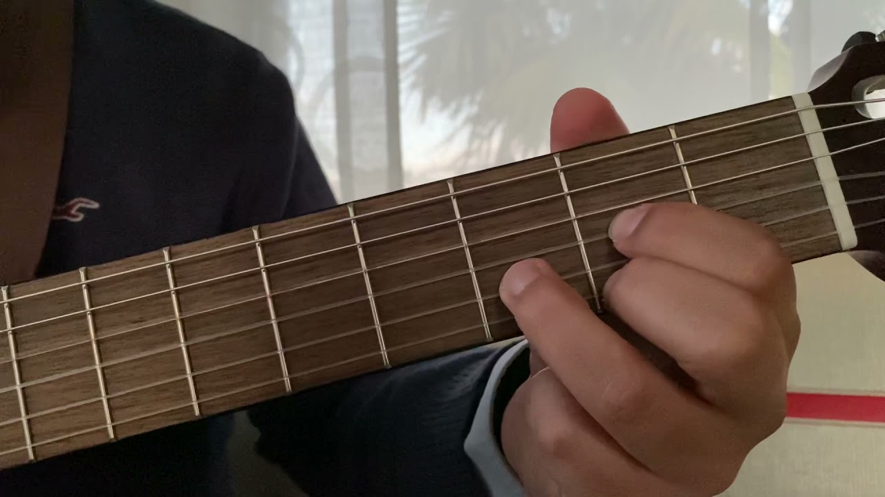 Cantique 206 nous sommes engagé dans ce combat  guitare tuto