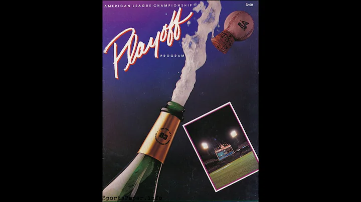 1983 ALCS Game 4 (McConnell-Harrelson)