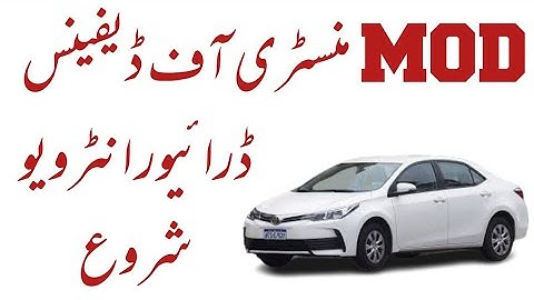 Ministry of Defence Driver || Mod Driver Interview