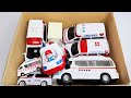 救急車のミニカー緊急走行テストしました☆サイレン有りambulance minicar