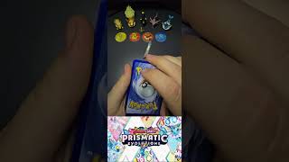 Pokemon Prismatic Evolutions Day 10 #shorts #shortvideo #tgc #pokemoncards #pokemoncards