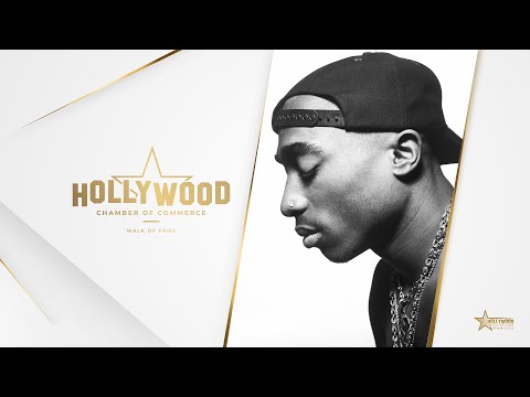 Tupac Shakur Live Walk of Fame Ceremony