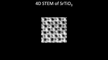 [Materials] 4D STEM of SrTiO3