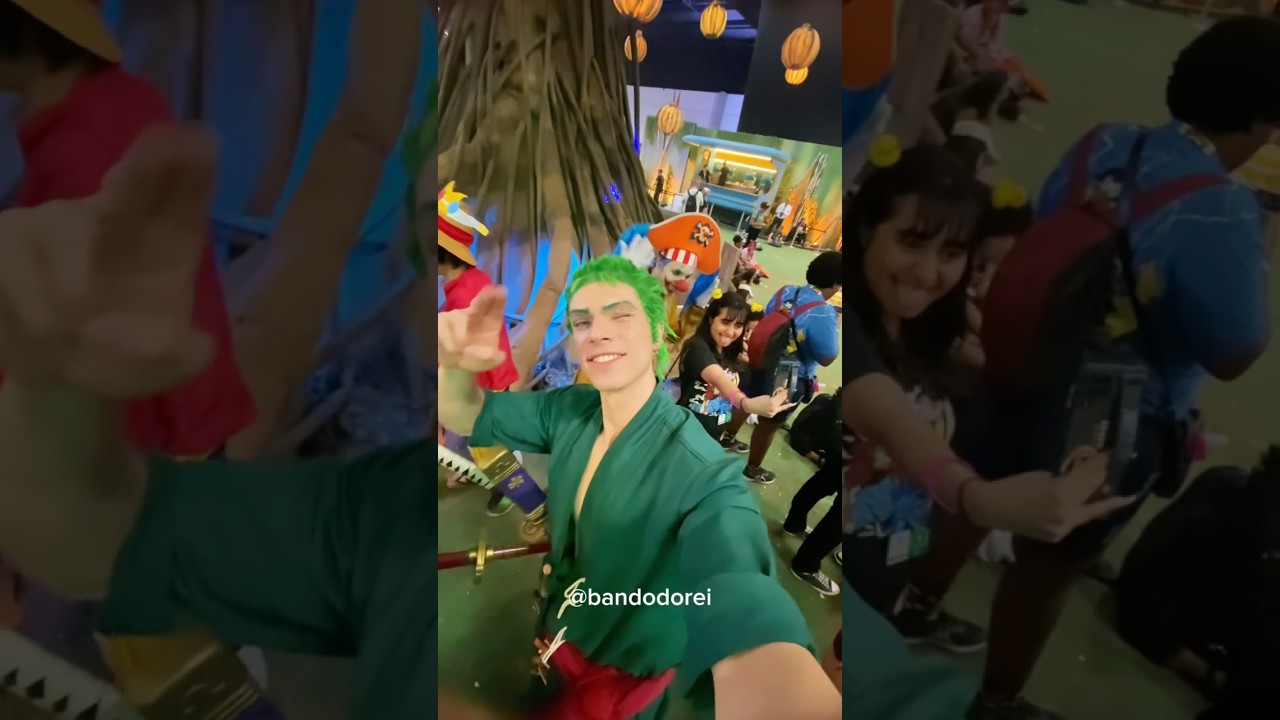 Luffy, Zoro, Nami, Chopper, Robin - One Piece Cosplayers #ccxp24 #onepiece #onepiececosplay