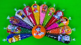 Paw Patrol: Looking For Sparkling Pearls With Bags: Ryder, Chase, Marshall,...Satisfying ASMR Video