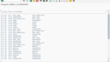 ABAP Database Interaction 3/21/2018