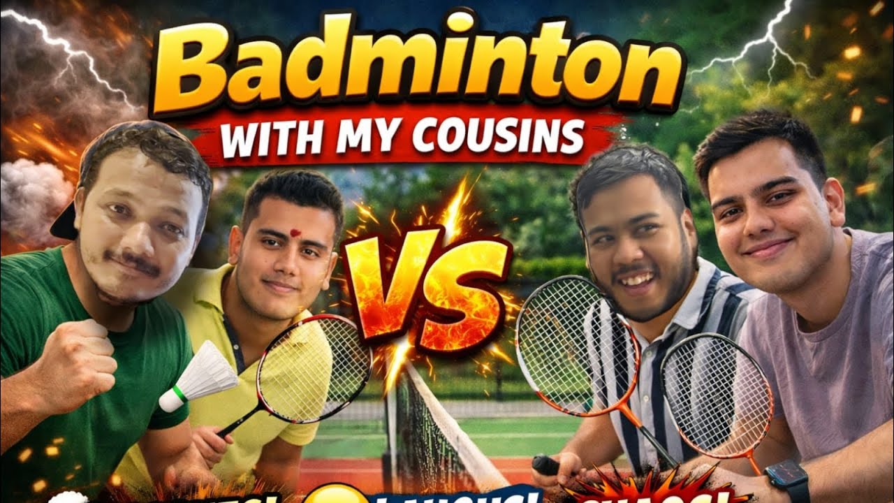 Playing Badminton With My Cousins Was a Mistake 😂😂 ||. Bobby ke vlogs