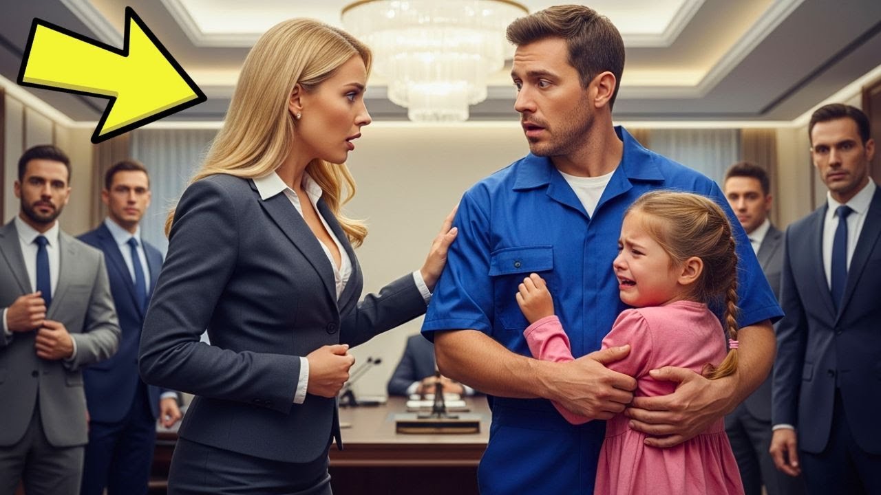 „Bitte Mama, er ist der Einzige, der mir zuhört“ Die CEO wollte den Hausmeister gerade feuern, bis…