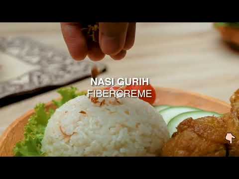 Nasi Uduk Pakai Fiber Creme
