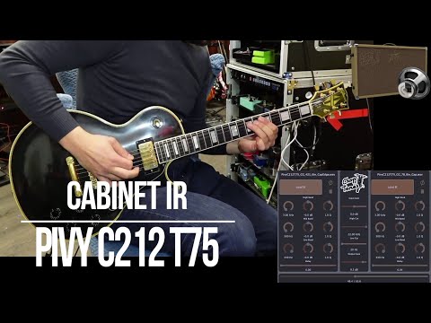 Cabinet IR | Pivy C212 T75 | Playthrough (Peavey Classic 2x12 + Celestion G12T75)