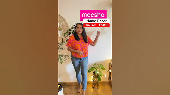 Meesho Decor Haul 😱 OMG itna sasta🔥 #shorts #homedecor #meesho