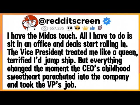 I Have The Midas Touch All I Have To Do Is Sit In An Office And Deals Start Rolling In The Vice
