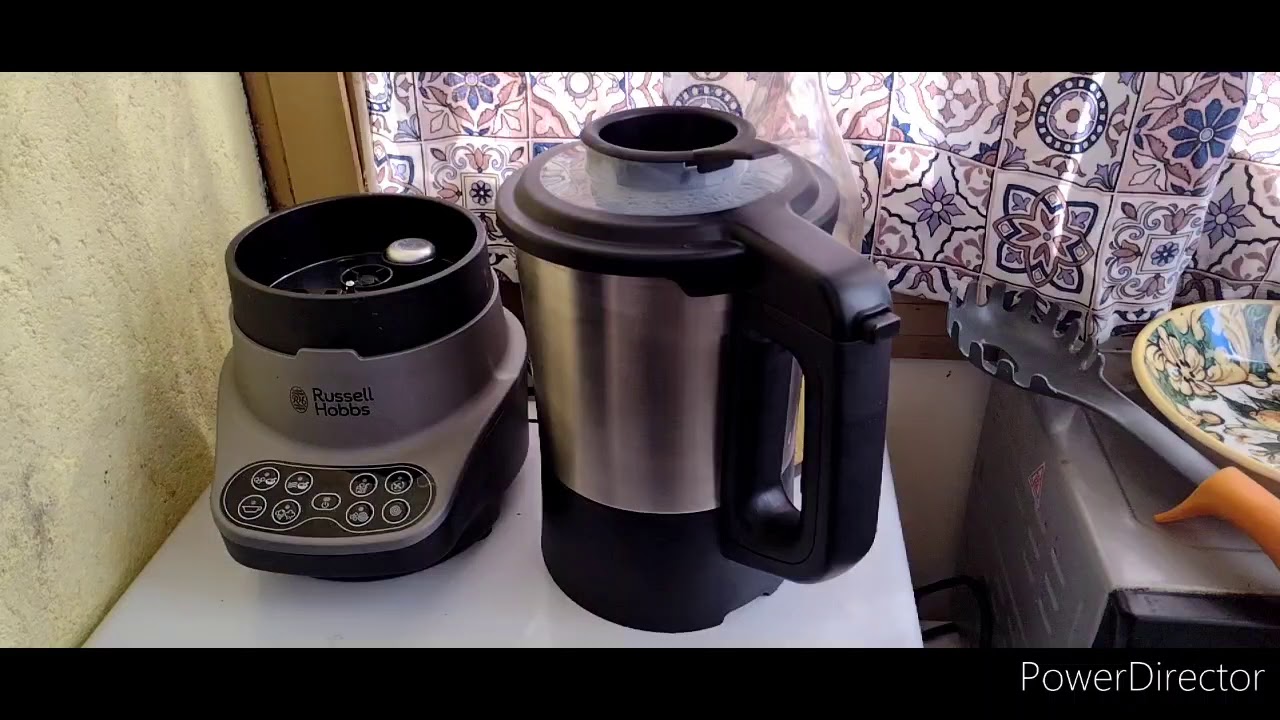 vellutata di cavolo nero e zucchine Russell hobbs soup &blend