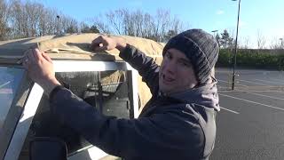 How to fit an Exmoor Trim soft top to an ex-military Land Rover Series III screenshot 3