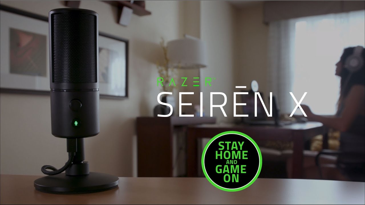 Razer Seiren X Plug In Mic Up Speak Out Youtube