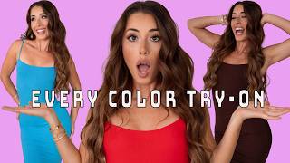 Trying On Viral Skims & Amazon Maxi Dresses | Which Color Wins?