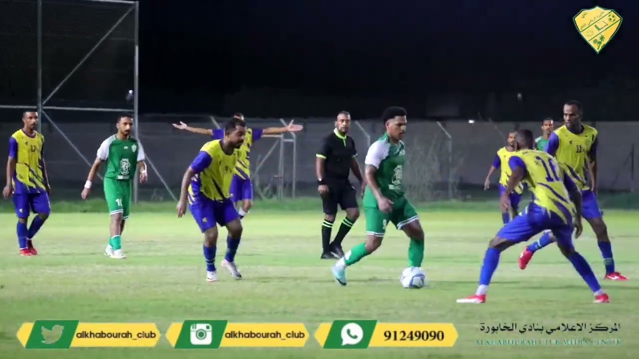 ملخص مباراة دور الأربعة الأهلي و النصر من كأس النخبة بنادي الخابورة لعام 2024م