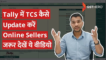 TCS on Sale of Goods | How to Enable TCS on Sale of Goods in Tally | GST TCS Entry in Tally