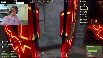 xQc tries his best to leave his rust base