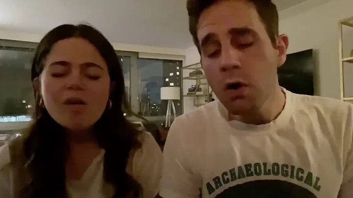 Ben Platt and Molly Gordon singing Slow Burn by Ka...