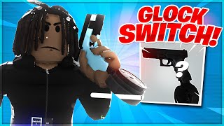 so i got the new unreleased glock switch in roblox south london 2...