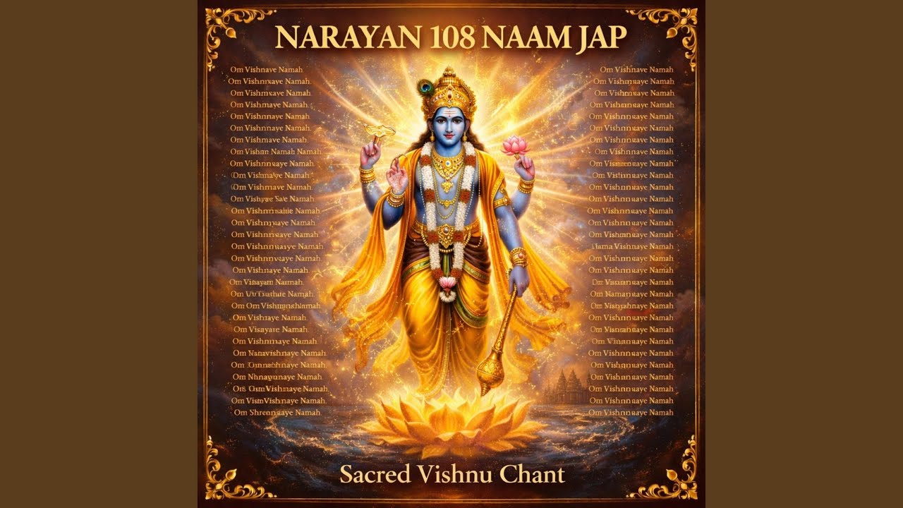 108 NAAM JAP NARAYAN | VISHNU | CHANT NAME