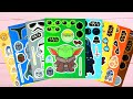 [ToyASMR] Decorate Sticker Book with StarWars #paperdiy #asmr #starwars