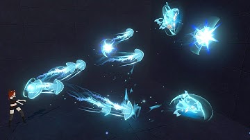 MOBA Projectiles asset | Demo for the Unity Asset Store