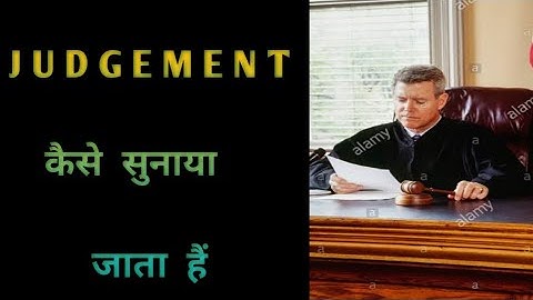 Crpc - Sec 353 to 357 (Chapter-27 - judgement)