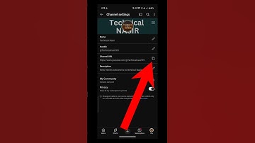 How To Copy Youtube Channel Link | Youtube Channel Ka Link Kaise Copy Kare #shorts #shortsfeed