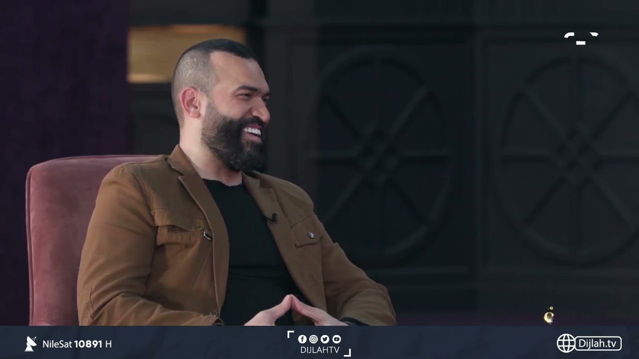 الفنان مهند عدنان يتدارك موقف محرج في برنامج دعوة بأعصاب باردة  😐