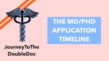Applying to MD/PhD Programs: The MD/PhD Application Timeline