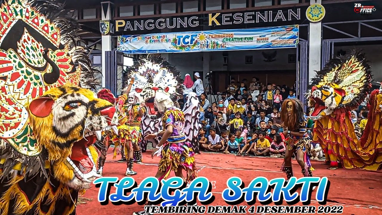 Semua barongan Demak berkumpul... Barongan TLAGA SAKTI terbaru live dinas pariwisata tembiring demak