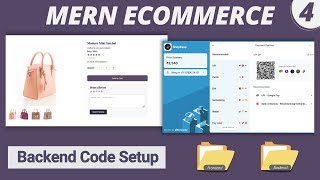 MERN Stack E-Commerce Tutorial: #4 | Project Folders Setup & Server Creation