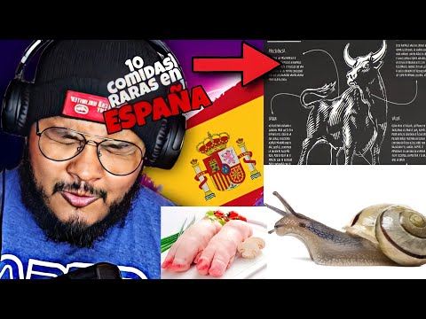 MEXICANO REACCIONA A 10 COMIDAS RARAS EN ESPAÑA| ESPAÑA ASOMBROSA