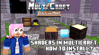 Shaders In Multicraft || How To Install Graphics In Multicraft || Tech Gamer Hardik screenshot 4