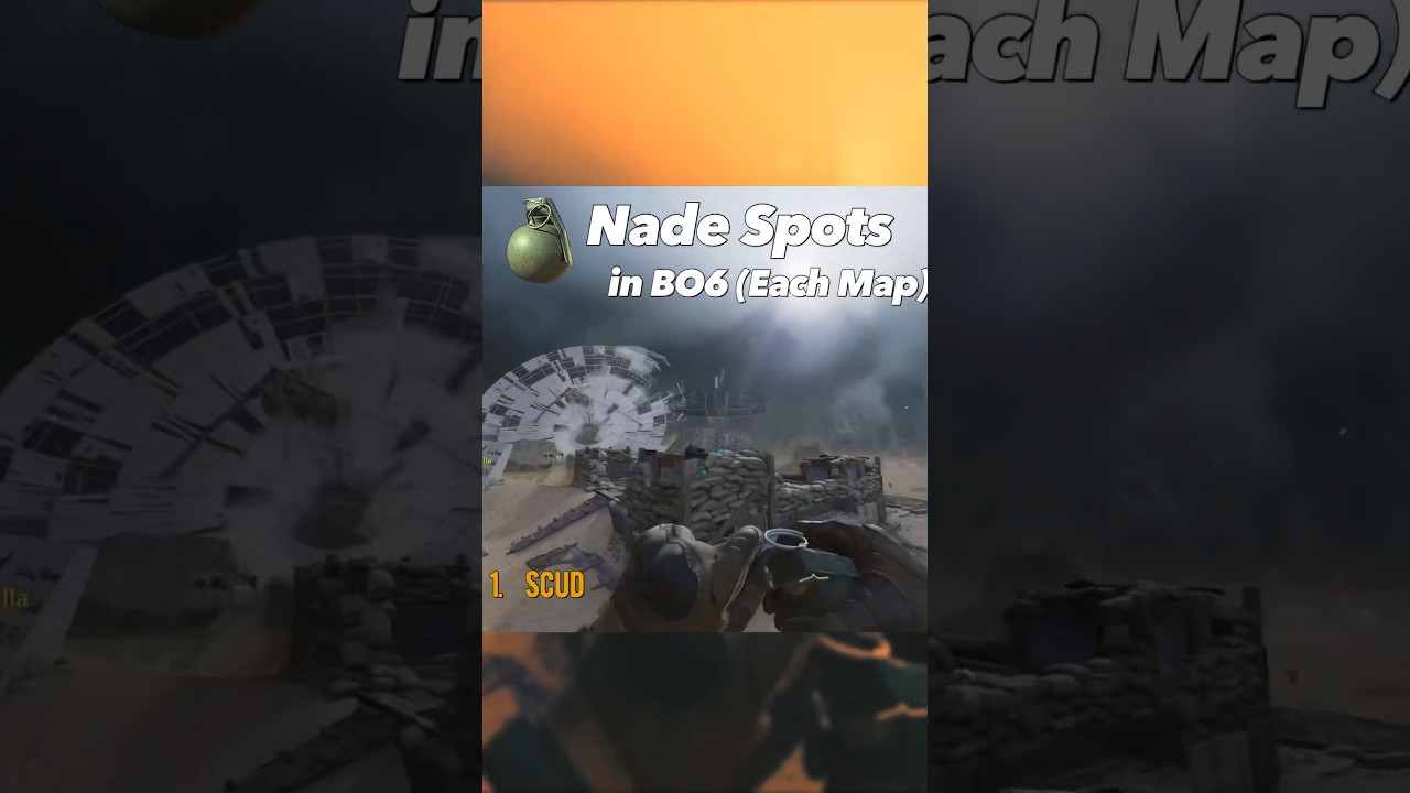 Frag Grenade Spots in BO6 (Each Map) 