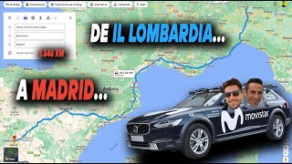 De Il Lombardia a Madrid... ÚLTIMO VIAJE de la TEMPORADA con ESCÁMEZ...