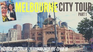Melbourne, Australia City Tour #1 Feb 2020 | CBD, Victoria State Library, Royal Arcade, Hosier Lane
