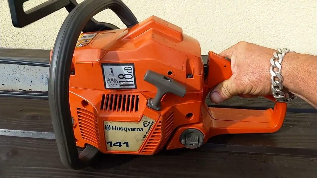 Husqvarna 141 Chainsaw Demo YouTube