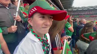 Jack Coyne, All Ireland winning Speech. 26th July 2026 with crowd reactions from Lower Cusack Stand 