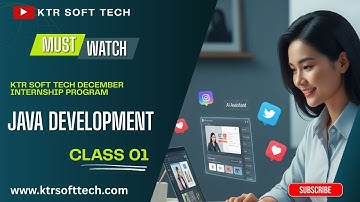 Java Internship Program: Installation and Environment Setup | Java Development | Batch - 15 Dec 2025