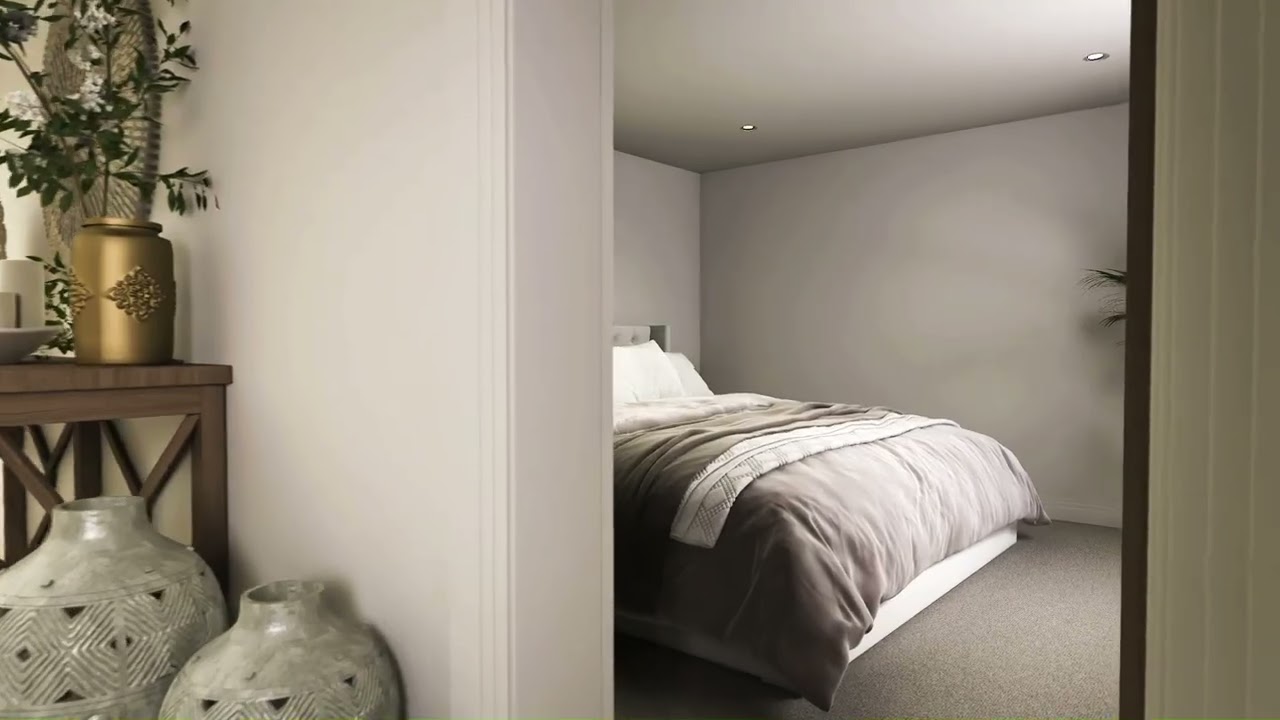 Bow House 3D Architectural Animation | Roof & Rear Extension with Outdoor Pool